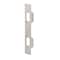 Prime-Line Door Strike, Accommodates 5-1/2 in. - 6 in. Hole Centers, Steel, Satin U 10385 - alternate 1